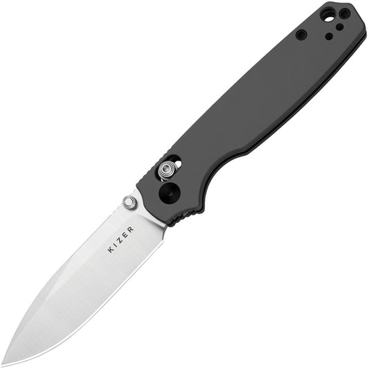Kizer Cutlery Pokiman Clutch Lock Blk Alum V3789A2