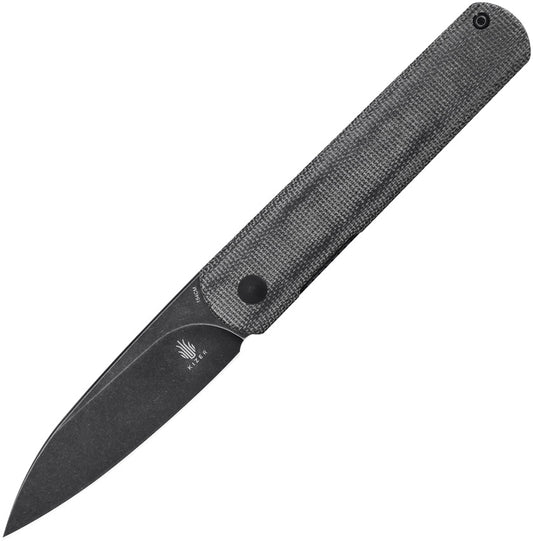 Kizer Cutlery Fiest XL Linerlock Micarta V4499C2