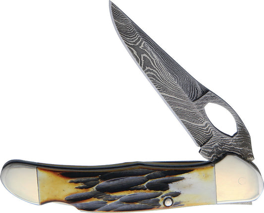 Lockback India Stag Bone 5149LD