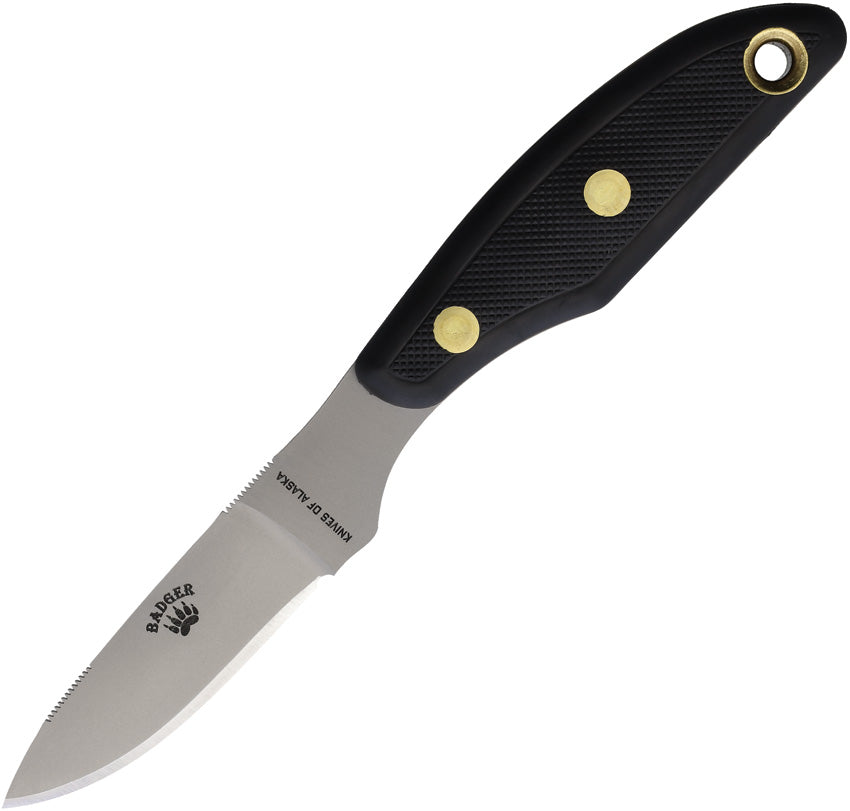 Badger Fixed Blade Blk SG
