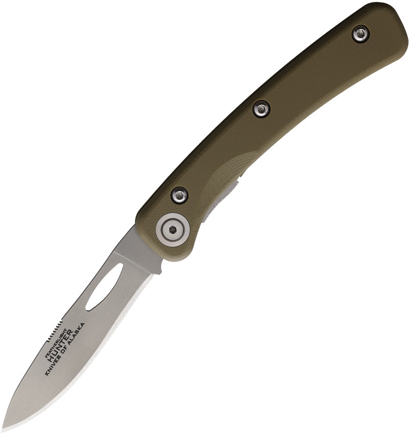 Hunter Linerlock G10 OD 00395FG