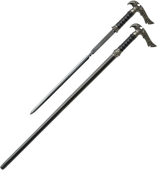 Axios Sword Cane Black