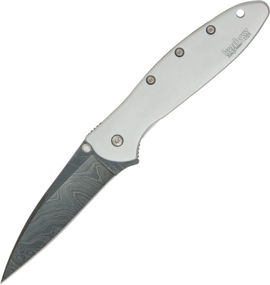 Leek Framelock A/O Damascus