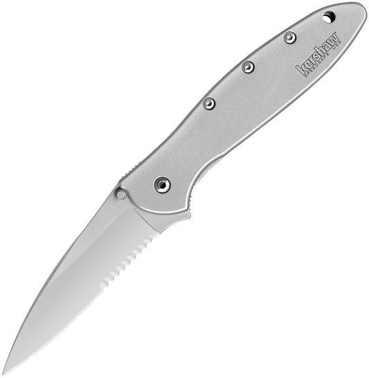 Leek Framelock A/O Serrated