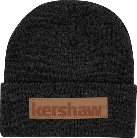 Gray Beanie With Patch BEANIEKER2023