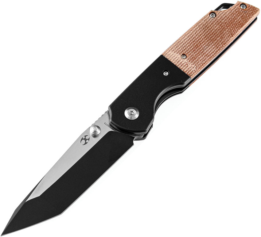 Warrior Linerlock Brn Micarta