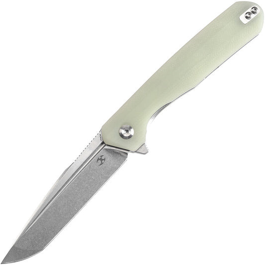 Qilin Linerlock Jade G10