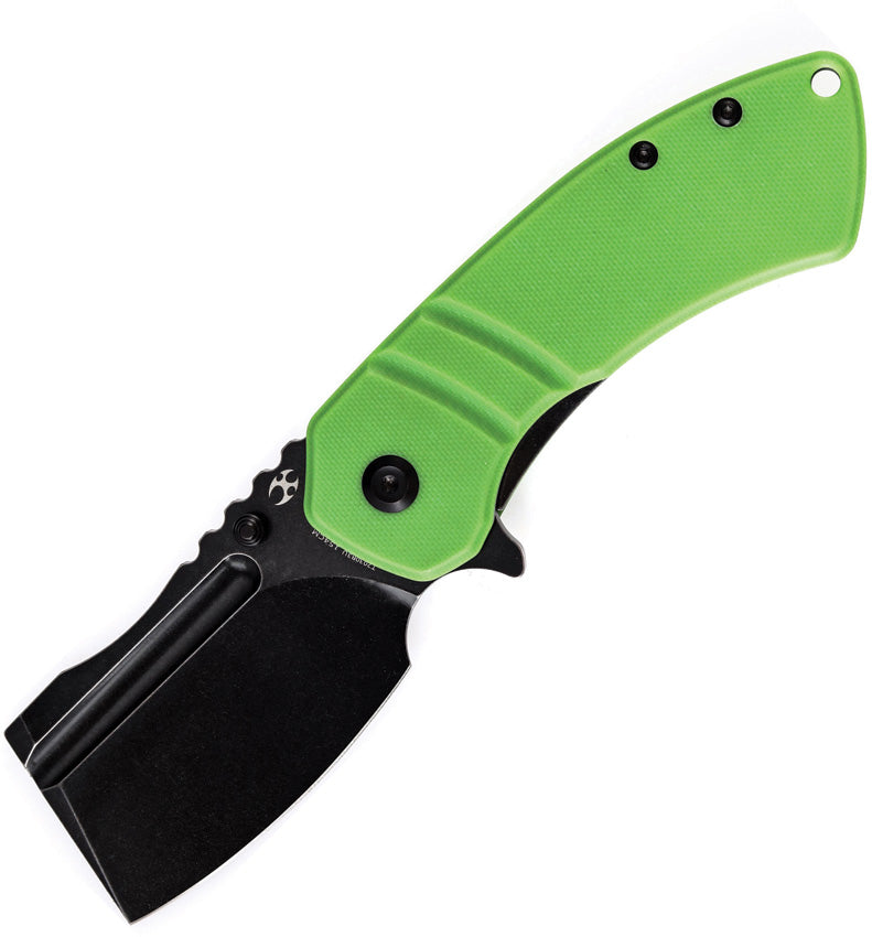M+ Korvid Linerlock Green G10