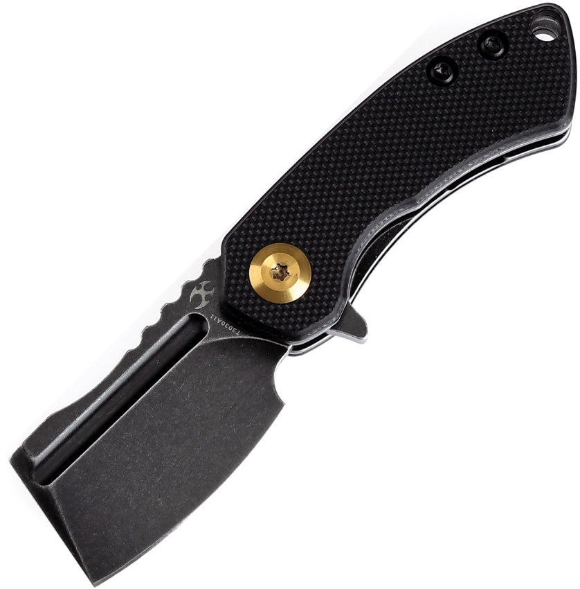 Mini Korvid Linerlock Blk G10