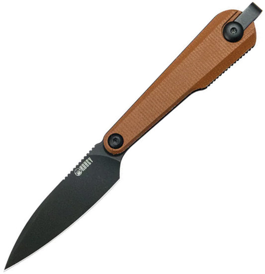 Yag Fixed Blade Black Brown KU452C