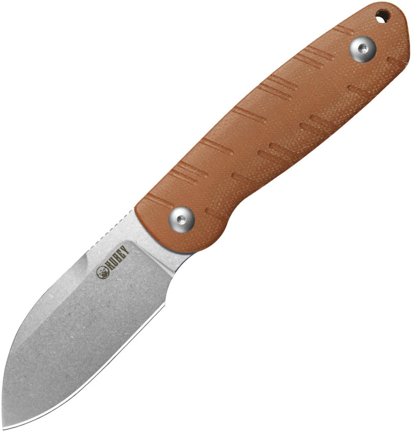 Microburst Fixed Blade Brn Mic