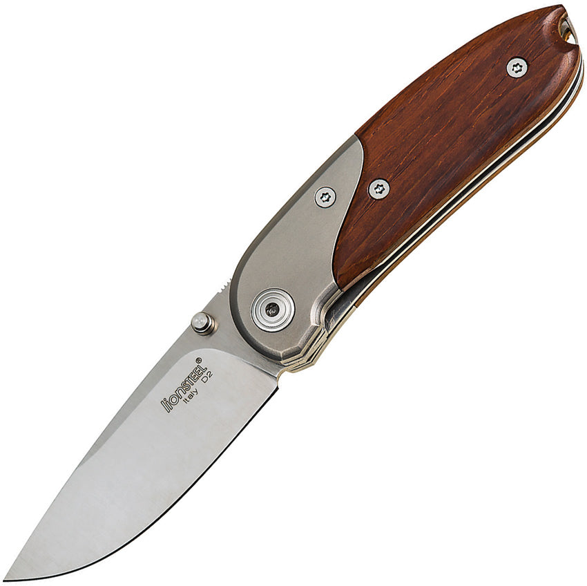 Mini Linerlock Santos Wood 8200 ST