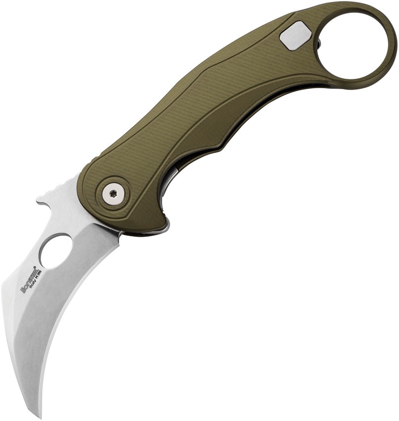 LEone Mid Framelock Grn SW LE2 A GS