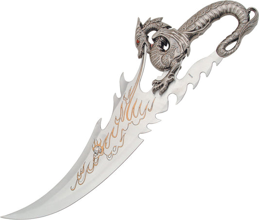 Fire Dragon Fantasy Knife