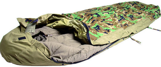 Woodland Camo Sleeping Bag C