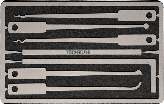 Covert Titanium Lock Pick TI LOCK PICK CARD