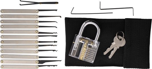 Lock Manipulation TrainingKit COVERT TITANIUM LOCK PICK KIT