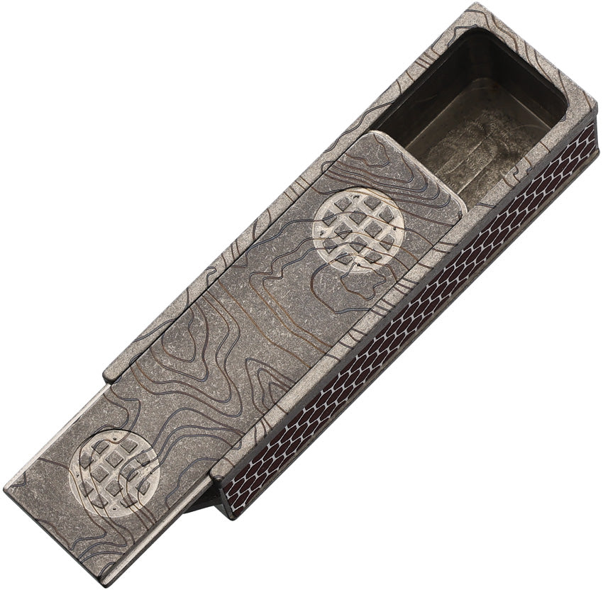 Titanium Match Slide Box TI MATCH SLIDE BOX
