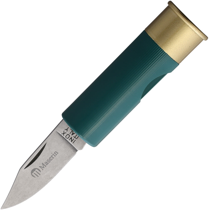 Shotgun Shell Knife Green  70/V
