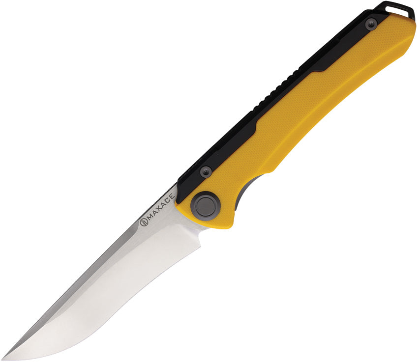 Kestrel Framelock Yellow MAXMM28-1-B