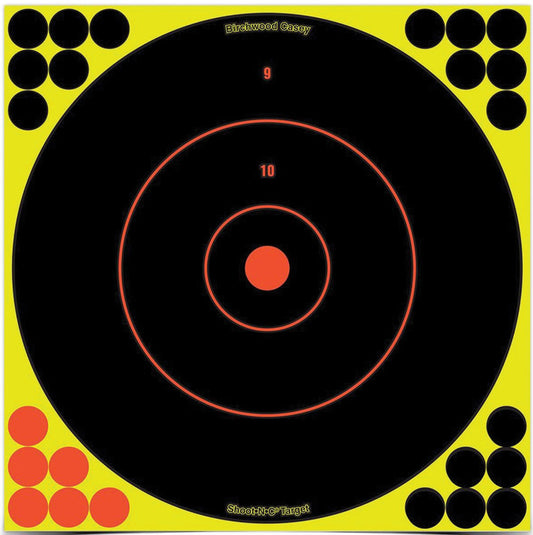 Shoot-NC 12in Bulls Eye Target BC-34050