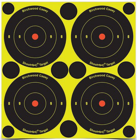 Shoot-NC 3in Bulls Eye Target BC-34315
