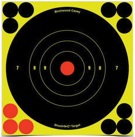 Shoot-NC 6in Bulls Eye Target BC-34550