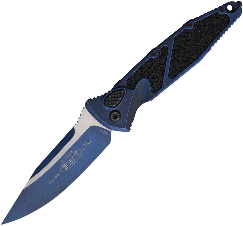 Auto Socom Elite Buttonlock 160A-1WBL