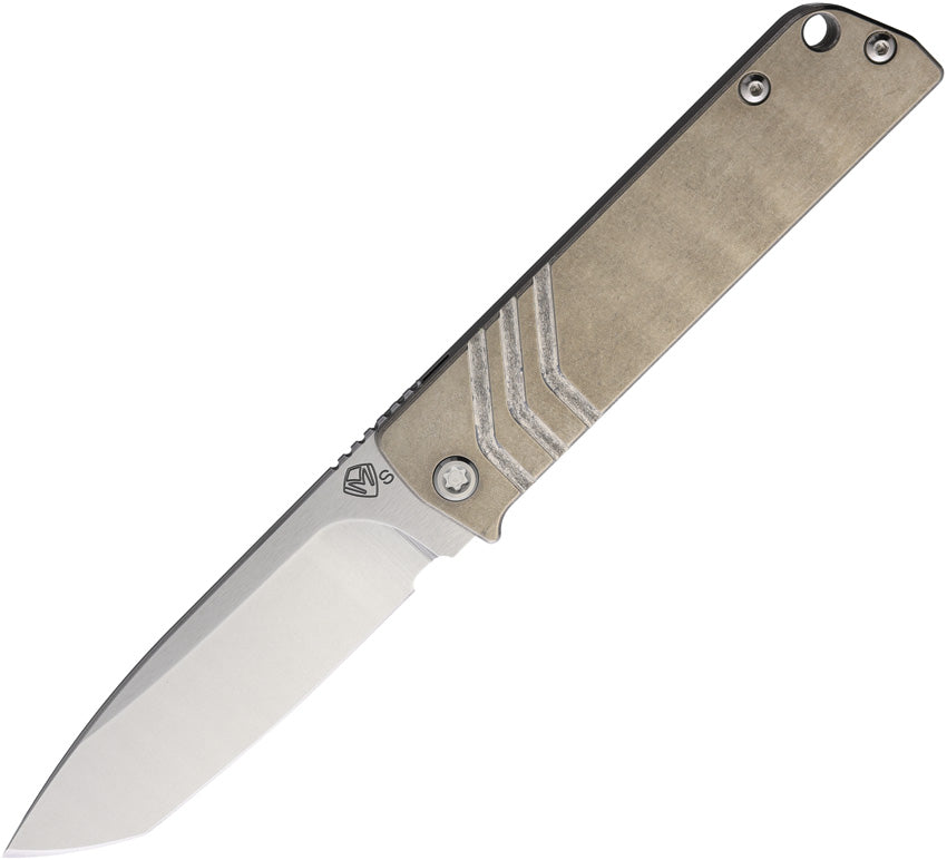 The Antik Framelock Tumbled MK214STT-01TM-TSCS
