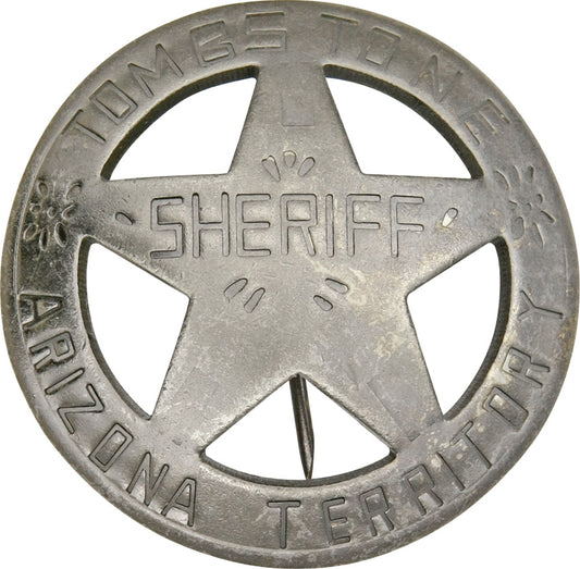 Tombstone Arizona Terr Sheriff MI3029