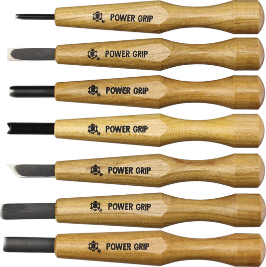 Power Grip Wood Chisel Set 7pc 800077