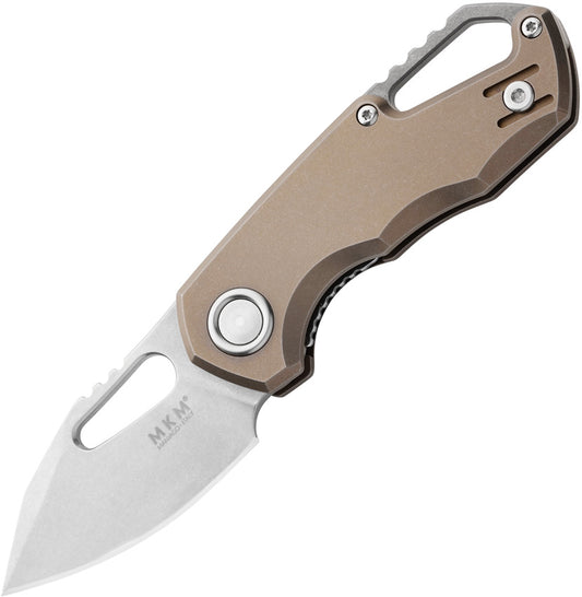 Isonzo Linerlock Clip Point TI MK FX03M-3TBR