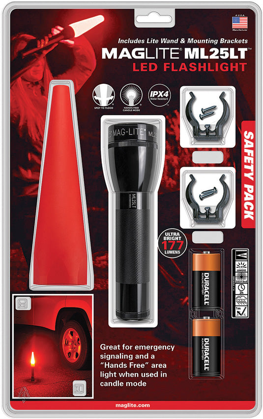 ML25LT LED Flashlight Safety 188-000-204