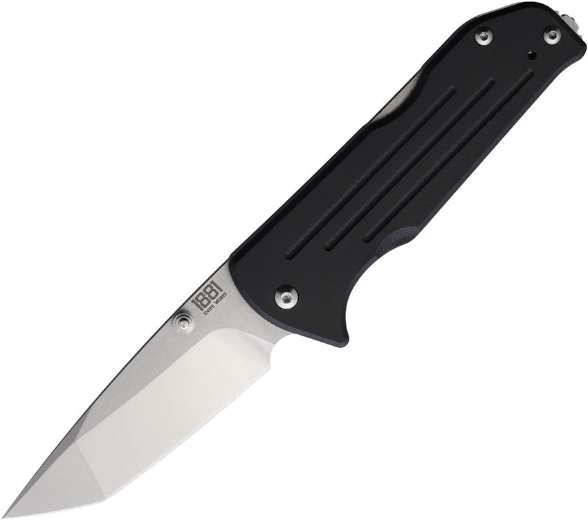 Bourbon Lockback Black Tanto