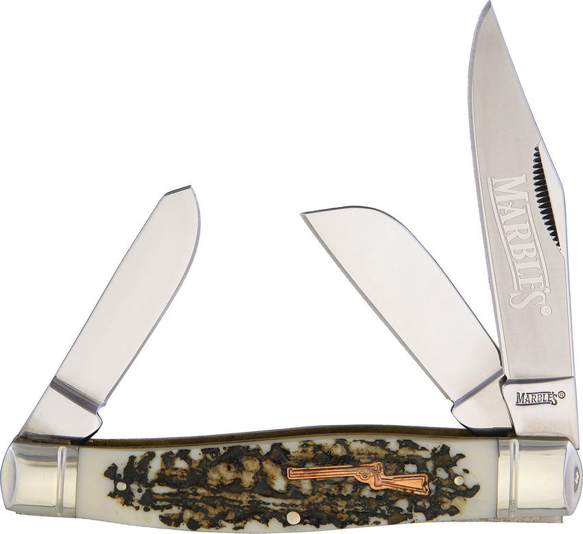 Large Stockman Imitation Stag KB308 / MR415 # 61 SHIELD