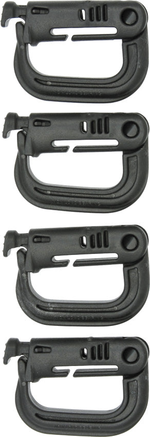 Grimloc Locking D-Ring 4pk 110-4100-6023 - PACK OF 4