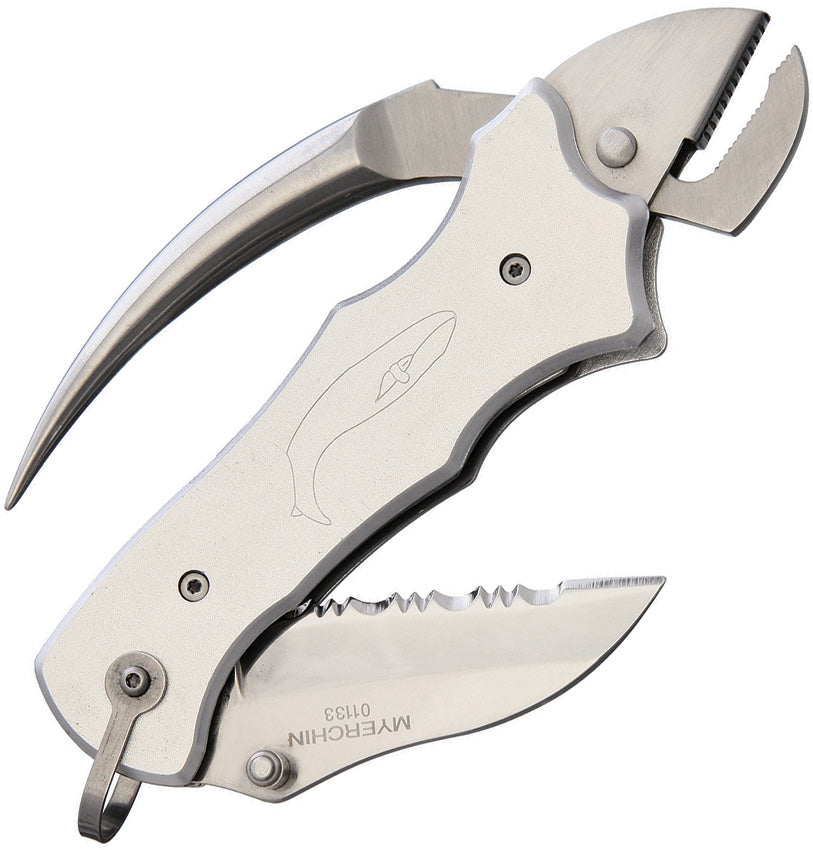 Sailors Tool Linerlock Silver P300SL