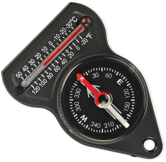 Mini Compass w/Thermometer