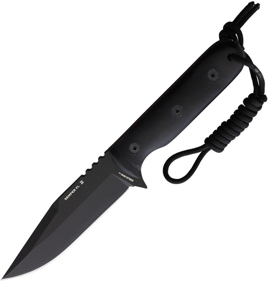 Semper Fi 2 Fixed Blade Black 134-N