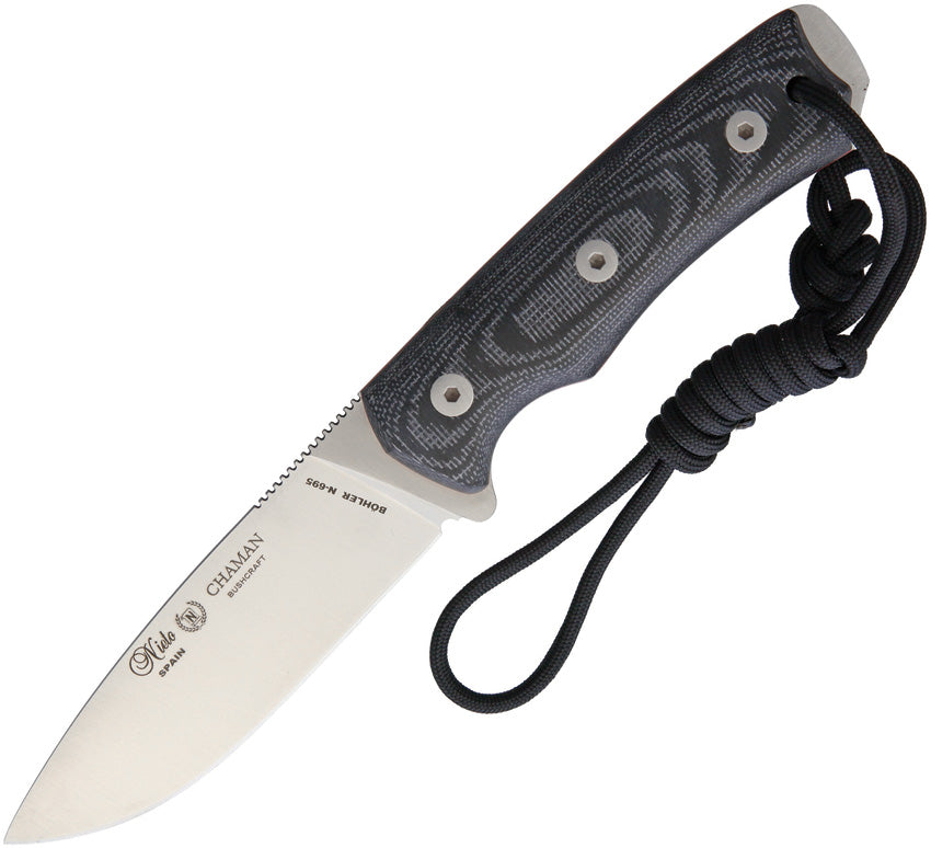 Chaman Bushcraft Black Micarta 139-M