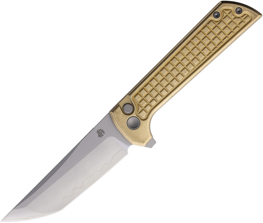 Chop 2 Button Lock Bronze