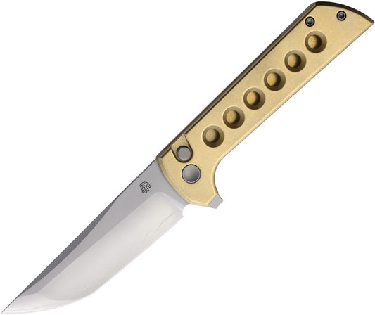 Chop 2 Button Lock Bronze
