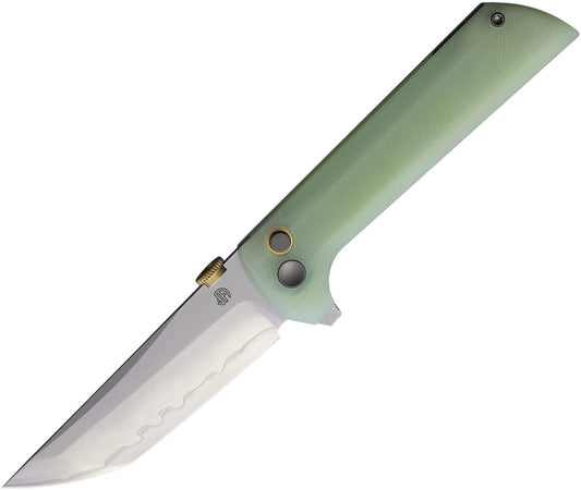 Chop 2 Button Lock Jade