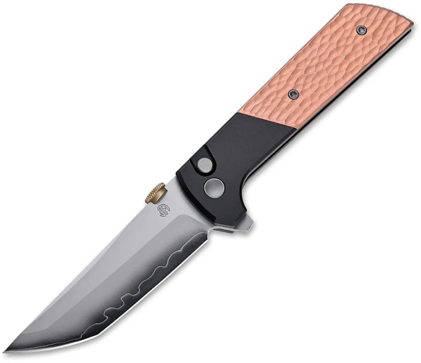 Chop 2 Button Lock Copper