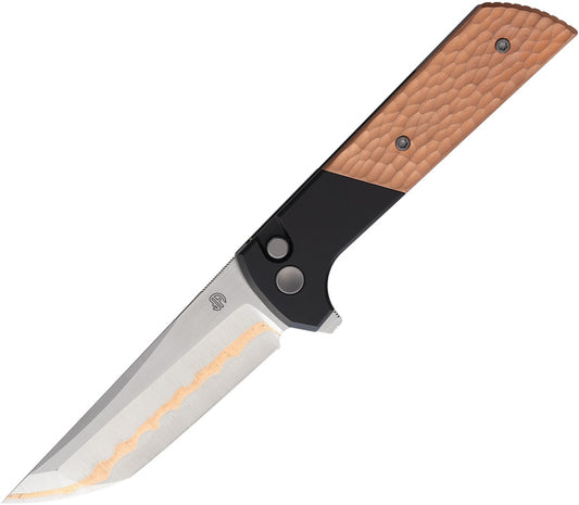 Chop 2 Button Lock Copper