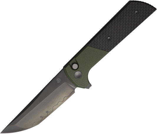Chop 2 Buttonlock CF Green