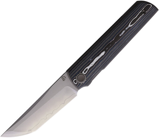 Chop 4 Linerlock Bl/PPL CF