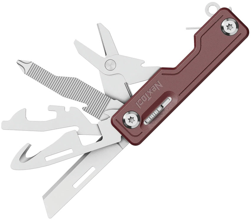 Multi Functional Knife Red
