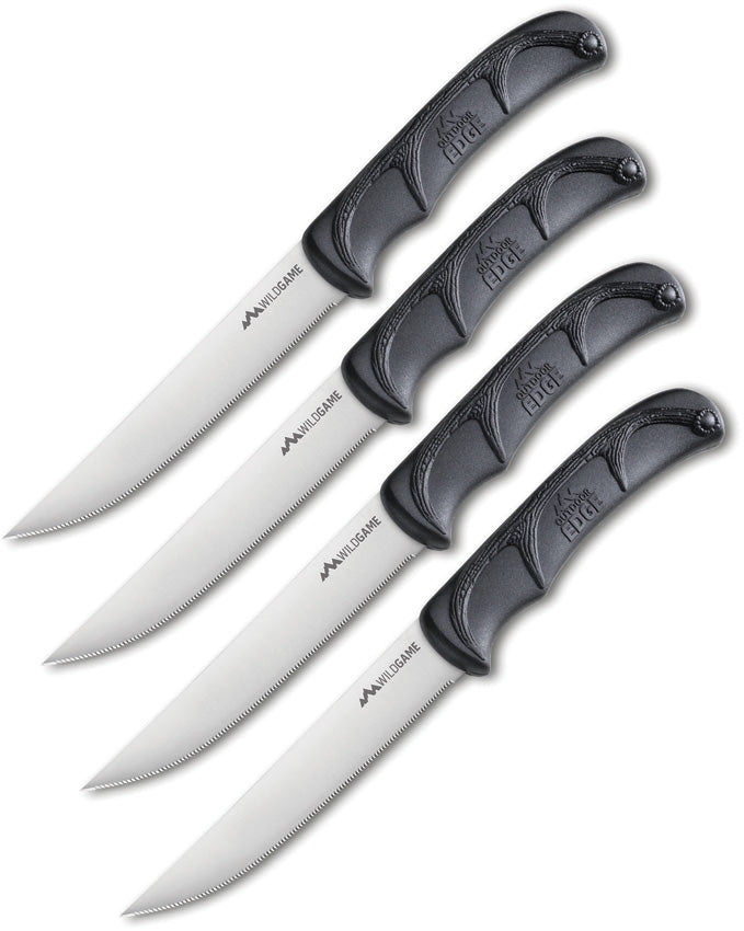 Wild Game Steak Knives Black STK-4C