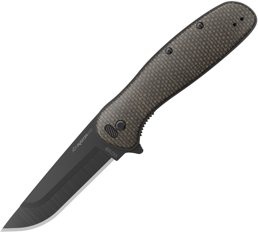 Razor VX2 Linerlock Brn Mic VX230D-C